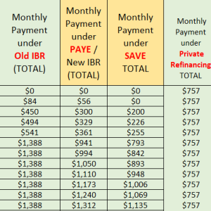 Student Loan Forgiveness through Income-Based Repayment (IBR)
